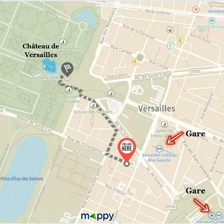 Studette 1km Chateau Check-in Autonome